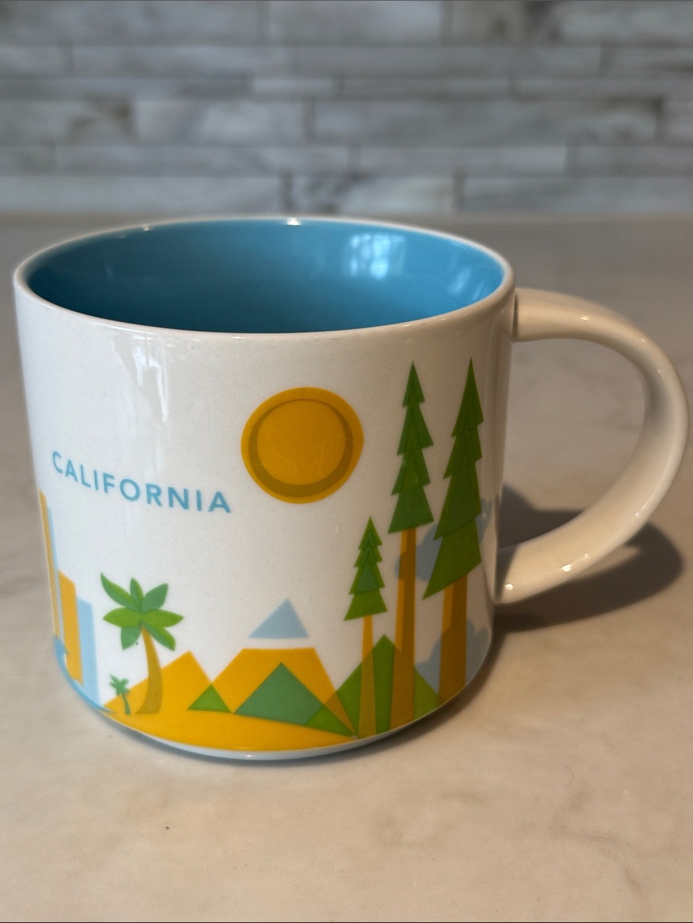 Starbucks California You are Here Mug 14oz